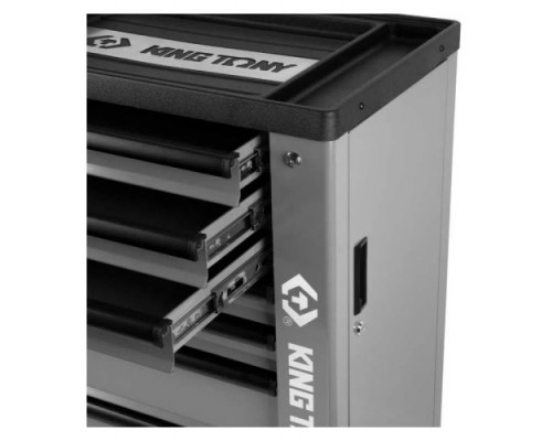Тележка инструментальная KING TONY PROFESSIONAL 7 выдвижных ящиков, серая 87G38-7B-G