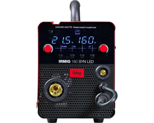 Сварочный полуавтомат FUBAG IRMIG 160 SYN LED с горелкой 150А