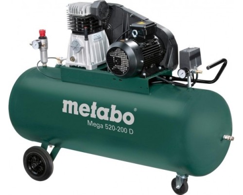 Компрессор поршневой METABO Mega 520-200 D [601541000]