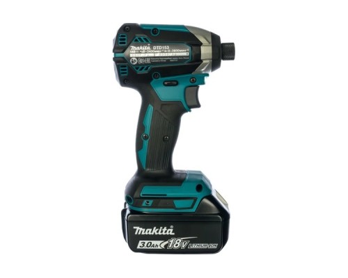 Аккумуляторный шуруповерт MAKITA DTD 153 RFE ударный, бесщеточный [DTD153RFE]