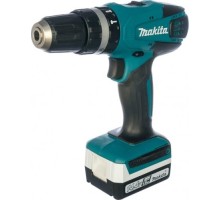 Дрель-шуруповерт аккумуляторная MAKITA HP 347 DWE ударная [HP347DWE]