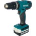 Дрель-шуруповерт аккумуляторная MAKITA HP 347 DWE ударная [HP347DWE]