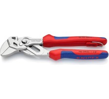 Ключ переставной KNIPEX 8605180TBK 180 мм, cr-v, хромированные рукоятки [KN-8605180TBK]