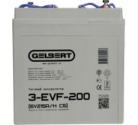 Аккумулятор GELBERT 3-EVF-200 (6V215A/H C5) тяговый 025369