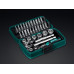 Набор головок 1/4" KRAFTOOL X-Drive 35 с трещоткой, 35 предметов 27974