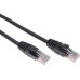 Патч-корд REXANT 02-0292-05 U/UTP, CAT 6, RJ45-RJ45, 26AWG, LSZH, черный 0,5м