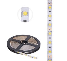 Лента светодиодная LAMPER  141-2026 12В, SMD5050, 14,4Bт/м, 60 LED/м, 4000K, 10мм, 5м,