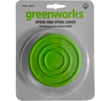 Триммерная головка GREENWORKS 2 926 207 комплект с леской 1,65 мм. 2926207