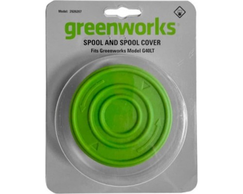 Триммерная головка GREENWORKS 2 926 207 комплект с леской 1,65 мм. [2926207]