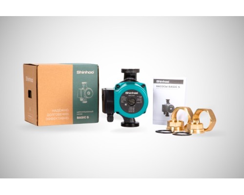 Насос циркуляционный SHINHOO BASIC S 25-6S 130 71211007 Насос циркуляционный SHINHOO BASIC S 25-6S 130 71211007
