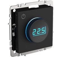 Термостат электронный IEK BRITE с индикацией ТС10-1-БрЧ чер BR-RT11-K02