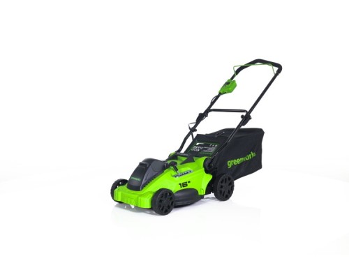 Газонокосилка аккумуляторная GREENWORKS GD40LM16X, 40V 41 см бесщеточная, без АКБ и ЗУ [2517907]