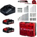 Дрель-шуруповерт аккумуляторная EINHELL 4513992 TE-CD 18/40 Li-I + набор оснастки 69 предм.