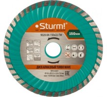 Алмазный диск универсальный Sturm 9020-04-150x22-TW turbo wave 150мм