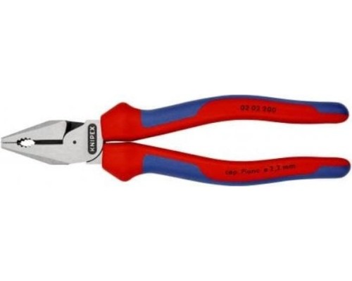 Плоскогубцы силовые KNIPEX 0202200SB 200 мм [KN-0202200SB]