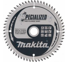 Пильный диск универсальный MAKITA 165х20х1,4х60T для мдф/ламината, (для dsp600) [B-56720]