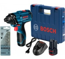 Гайковерт аккумуляторный BOSCH GDR 120-LI [06019F0005] 2х1,5Ач, кейс