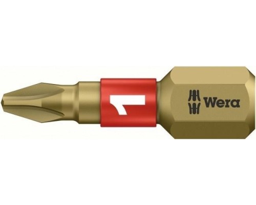 Бита для заворачивания WERA 851/1 BTH PH2, 25 мм WE-056412 [WE-056412]