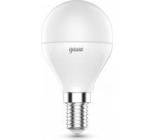 Лампа светодиодная GAUSS Шар шар 6w e14 rgbw+димирование led [105101406]