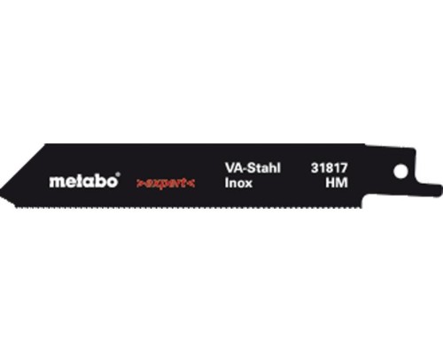 Полотна для сабельных пил METABO S518EHM 115x1,25/1,4мм HM (2шт.) [631817000]