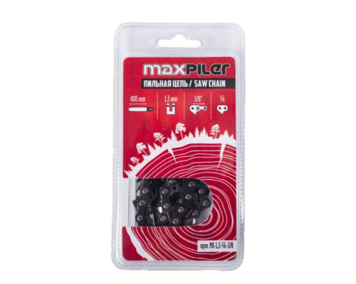 Цепь для пилы MAXPILER MX-1,3-56-3/8 (Partner, Poulan, Champion 137.142.240 16")