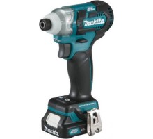 Аккумуляторный шуруповерт MAKITA TD 111 DWAE ударный, бесщеточный TD111DWAE