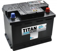 Аккумулятор Titan EUROSILVER 63.0 VL kamina 610А 4607008887624