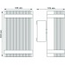Светильник садово-парковый GAUSS Enigma настенный архитектурный, 2xgu10, 100*105*300mm [GD162]