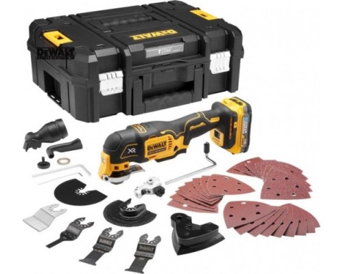 Многофункциональный инструмент аккумуляторный DeWALT DCS 356E1T бесщеточный, [DCS356E1T-XJ]