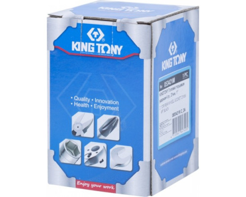 Головка ударная четырехгранная 1" KING TONY 853421M футорочная глубокая 21 мм