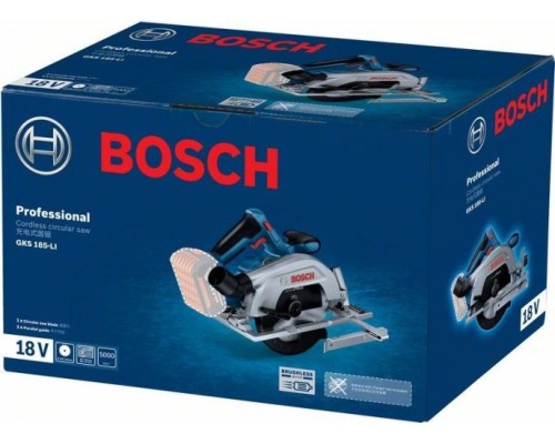 Пила циркулярная аккумуляторная BOSCH GKS 185-LI [06016C1223]