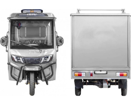 Трицикл грузовой электрический RUTRIKE КАРГО Кабина Дуал Серый-2757 024460-2757 купить с доставкой и официальной гарантией