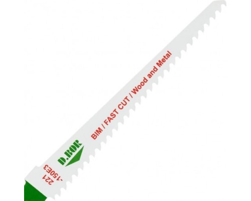 Полотна для сабельных пил D.BOR 130/150*4 мм BIM / FAST CUT / Wood and Metal (s611df) (2 шт.) [D-221-150E3-02]