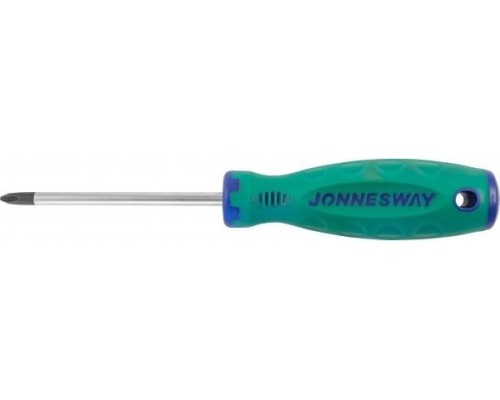 Отвертка крестовая JONNESWAY D71P2100 ANTI-SLIP GRIP, PH2 х 100 мм [049951]