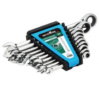 Набор комбинированных ключей GOODKING TKK-10010 трещоточных, 10 предм.