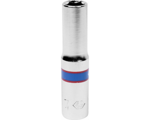 Головка шестигранная глубокая 1/4" KING TONY 223507М 7 мм