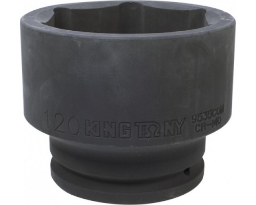 Ударная головка шестигранная 1 1/2" KING TONY 9535C0M, 120 мм
