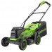 Газонокосилка аккумуляторная GREENWORKS 2520707UD 2x24V, 36 см, бесщеточная, c 2хАКБ 4 Ач и ЗУ купить с доставкой и официальной гарантией