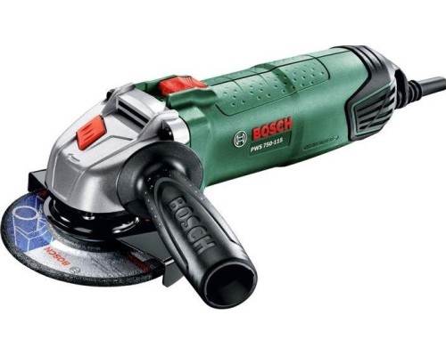 Угловая шлифмашина BOSCH PWS 750-115 [06033A2420]