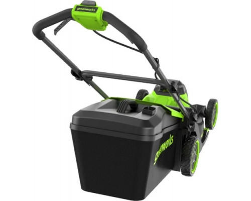 Газонокосилка аккумуляторная GREENWORKS 2521007UB 40V, бесщеточная, 41 см, c 1хАКБ 4 Ач и ЗУ купить с доставкой и официальной гарантией
