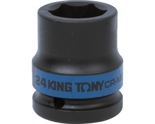 Ударная головка шестигранная 3/4" 24 мм KING TONY 653524M