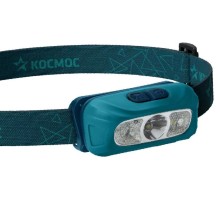 Фонарь налобный КОСМОС KOC515Lit аккумуляторный, 2 Bт LED + 1 Bт SMD LED + красн.св