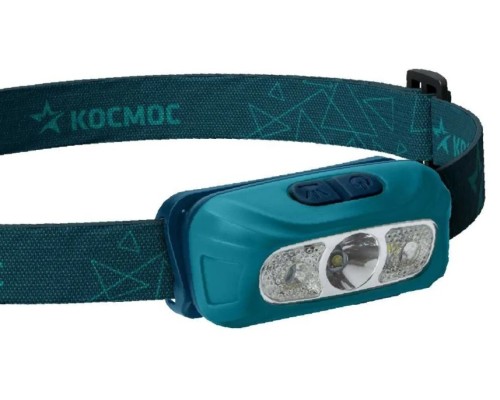 Фонарь налобный КОСМОС KOC515Lit аккумуляторный, 2 Bт LED + 1 Bт SMD LED + красн.св