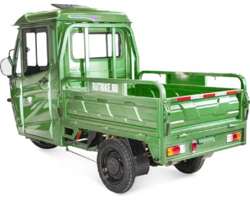 Трицикл грузовой электрический RUTRIKE КАРГО Кабина 1500 60V1000W Зеленый-2236 022468-2236 купить с доставкой и официальной гарантией