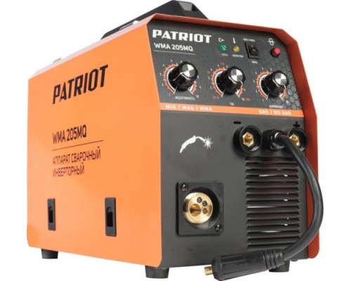 Сварочный полуавтомат PATRIOT WMA 205 MQ инверторный mig/mag/mma [605302155]