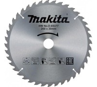 Пильный диск по дереву MAKITA 260x30x1,8x40T D-65377