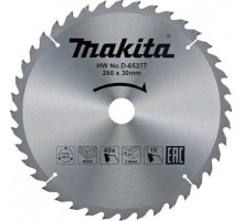 Пильный диск по дереву MAKITA 260x30x1,8x40T D-65377