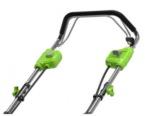 Газонокосилка аккумуляторная GREENWORKS GD40LM46SP 40V, самоходная, б/щ, АКБ 8Ач и ЗУ 2506807UH купить с доставкой и официальной гарантией