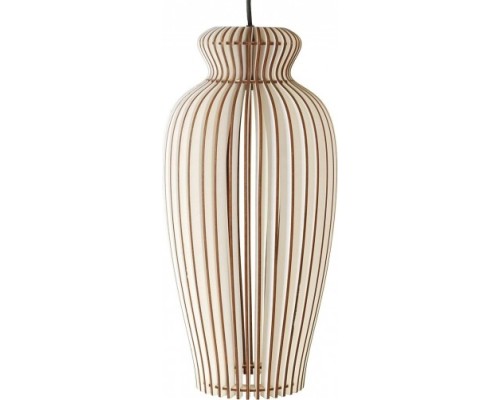 Светильник декоративный GLANZEN ART-0003-60 Е27, бежевый подвесной из дерева vase [ART-0003-60]