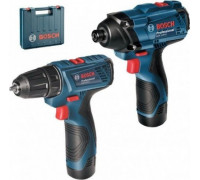 Набор аккумуляторного инструмента BOSCH GDR 120-LI+GSR 120-LI 06019F0002 2х1,5Ач, кейс L-Boxx